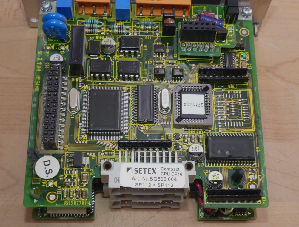 SETEX CPU CP16  SP112+SP113 MIT BG500004