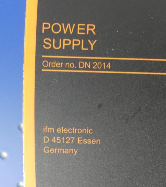 IFM Electronic SL20.502 / DN2014 Power Supply