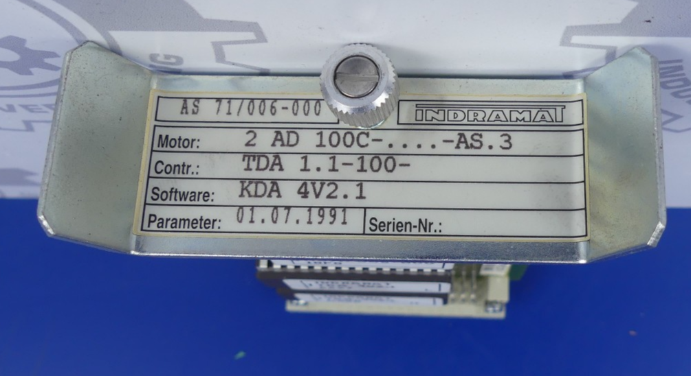 Indramat Softwaremodul AS 71/006-000 222769
