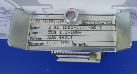 Indramat Softwaremodul AS 71/006-000 222769