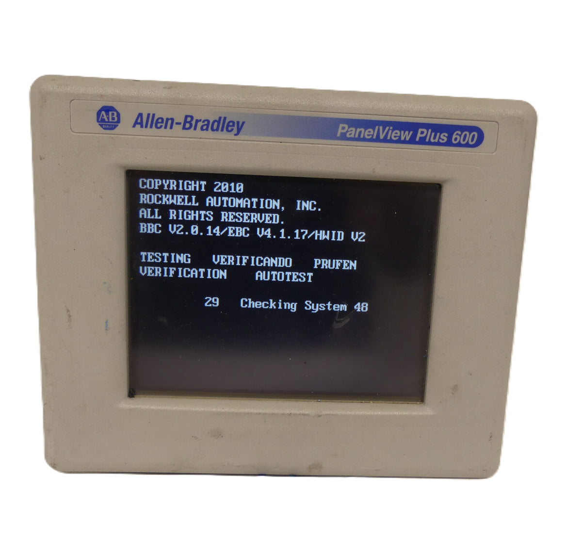 Allen-Bradley  2711PC-T6C20D PANELIEW PLUS COMPACT 600