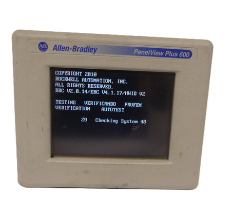 Allen-Bradley  2711PC-T6C20D PANELIEW PLUS COMPACT 600