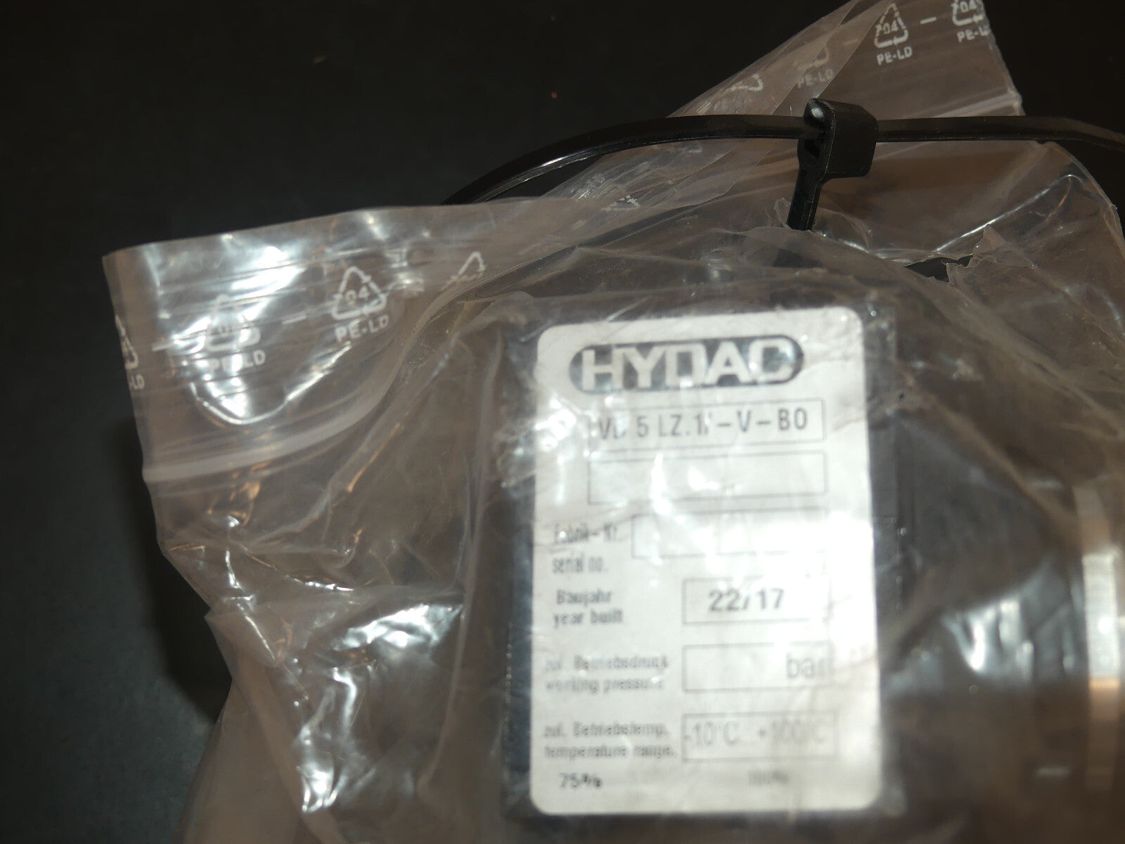HYDAC LFNFBN/HC40IB10LZ2.0/-V-B0-S0436 MIT VD5LZ.1/-V-B0 s.Bilder