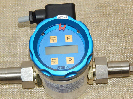 KEM Küppers TGM 025.0-STD-E.PN10-1A Thermischer Gas-Massenmesser 24V DC used 