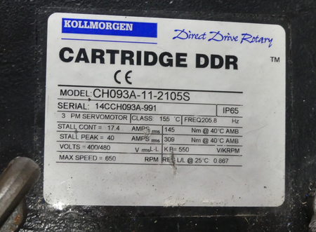 Kollmorgen Cartridge DDR CH093A-11-2105S