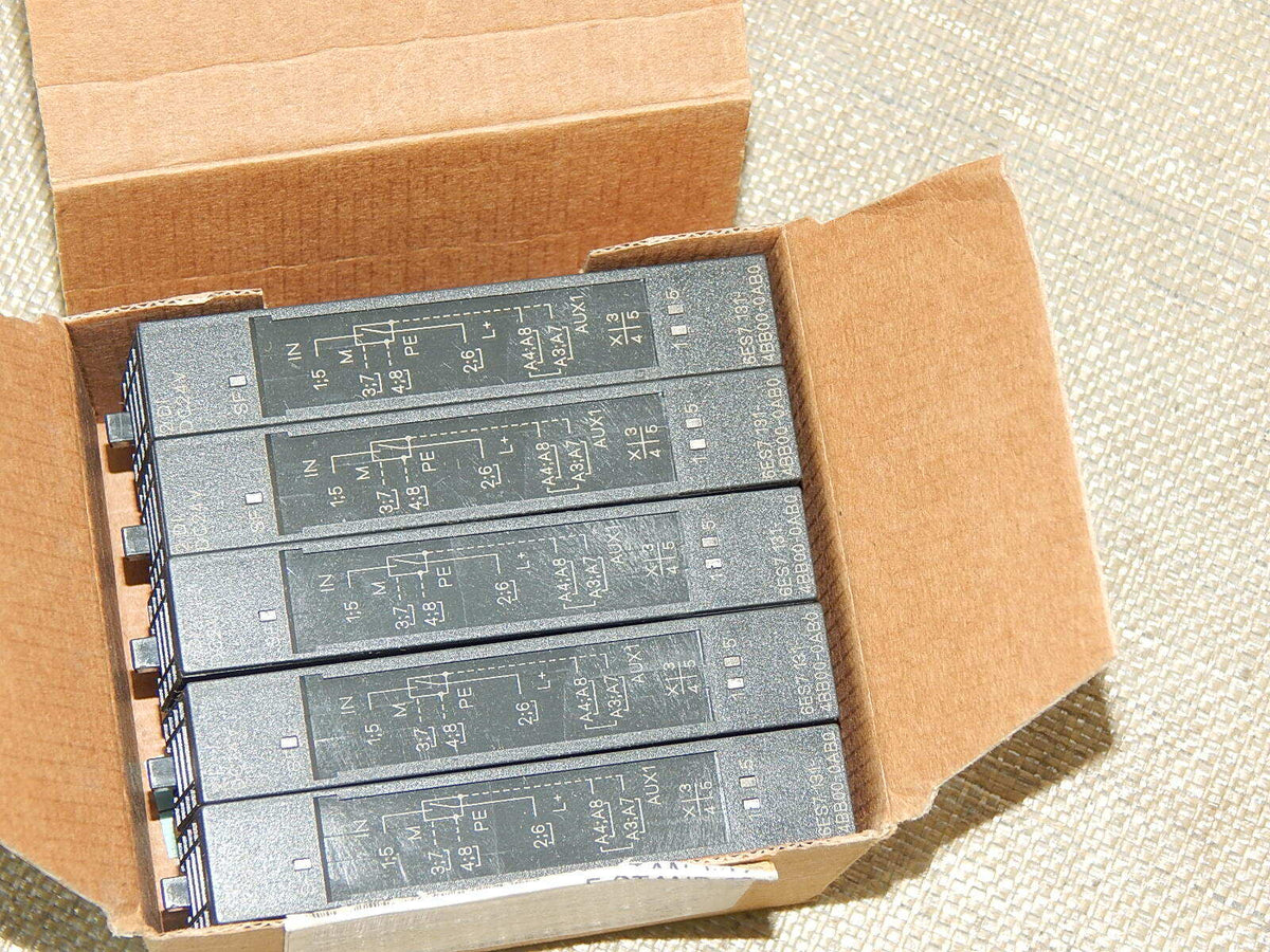  5x Siemens 6ES7131-4BB00-0AB0 Digital Eingabe Modul 6ES7 131-4BB00-0AB0
