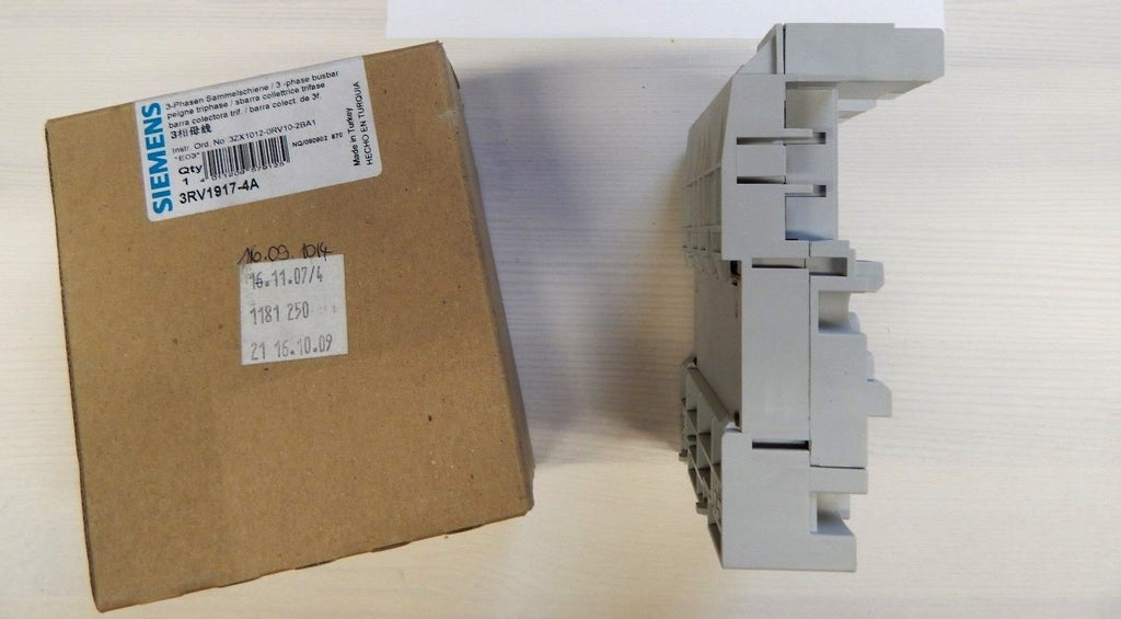 Siemens 3-Phasen Sammelschiene 6RV1917-4A Neu