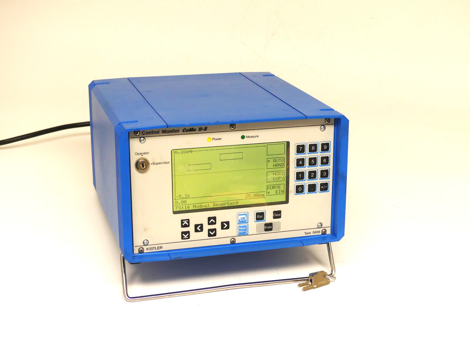 Kistler  5859A1 Control Monitor CoMo II-S