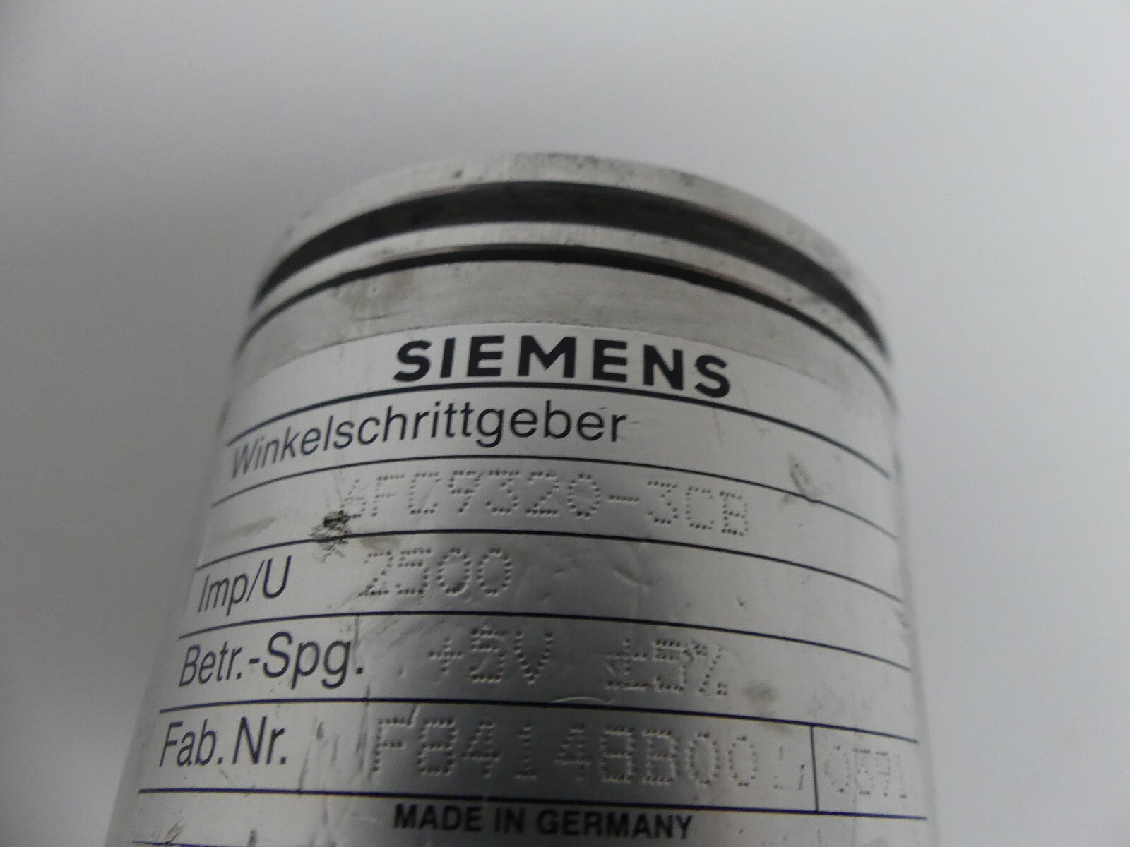 Siemens 6FC9320-3CB Winkelschrittgeber