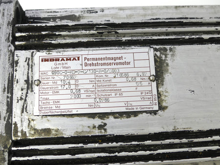 Indramat MAC090C-0-KD-2-C/130-A-0/S003 Servomotor