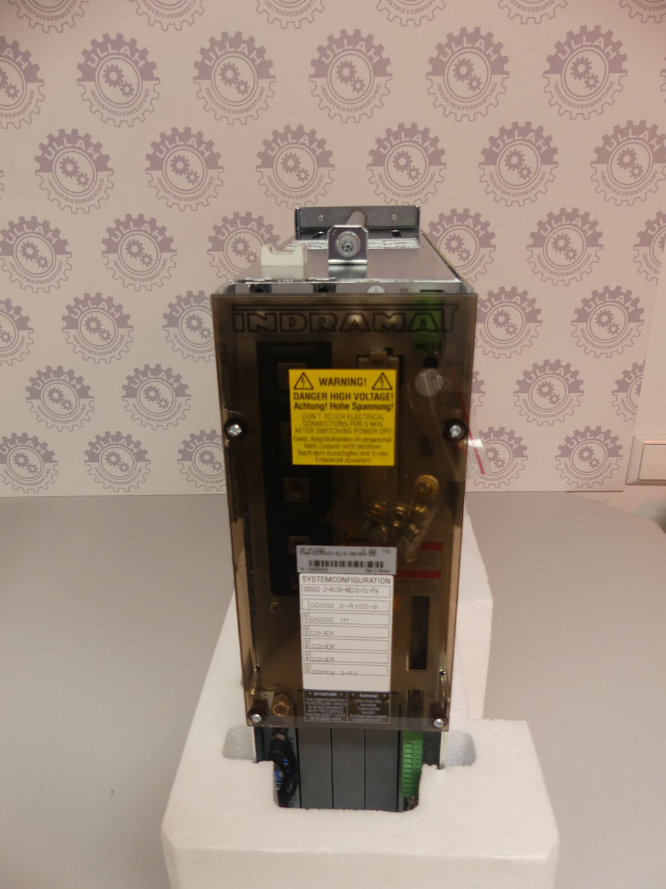 Indramat Rexroth AC Servo DDS02.2-A100-BE12-01-FW