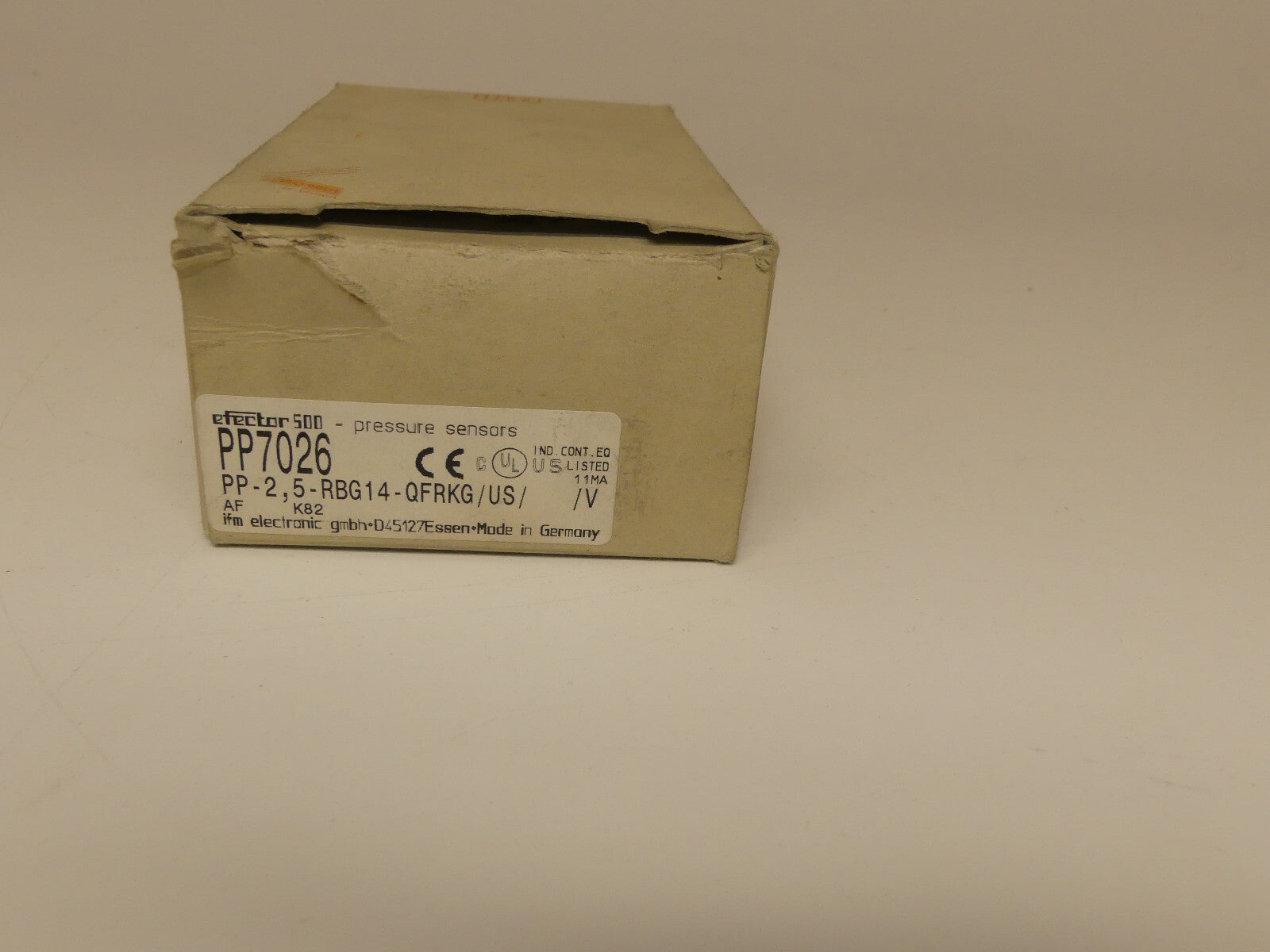 Ifm Elektronik PP7026 Pressure Sensor Drucksensor