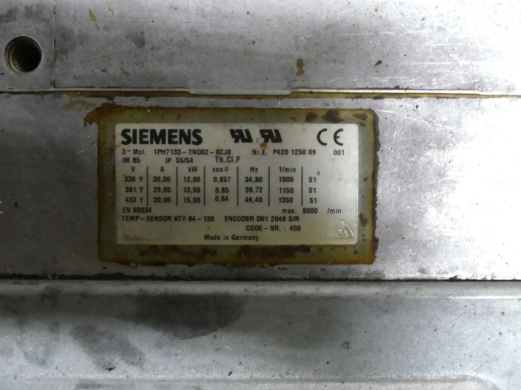 SIEMENS 1PH7133-2ND02-0CJ0