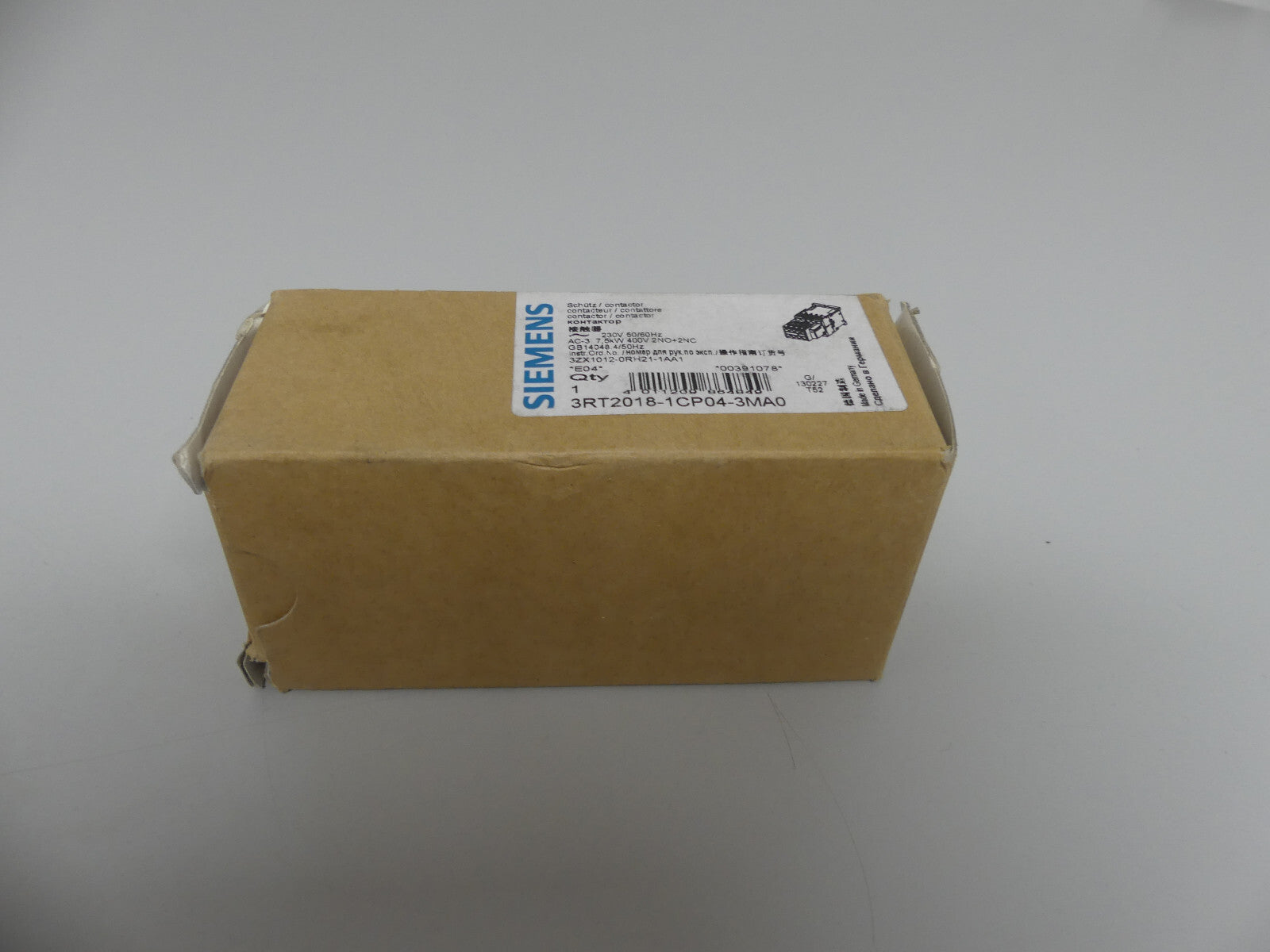 Siemens Sirius 3RT2018-1CP04-3MA0