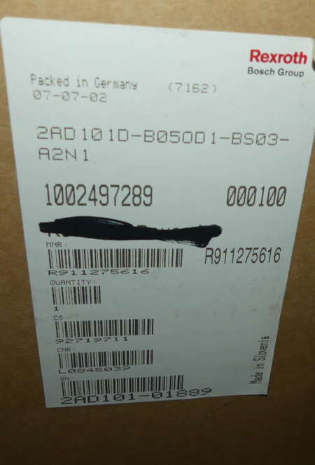 REXROTH  2AD101D-B050D1-BS03-A2N1