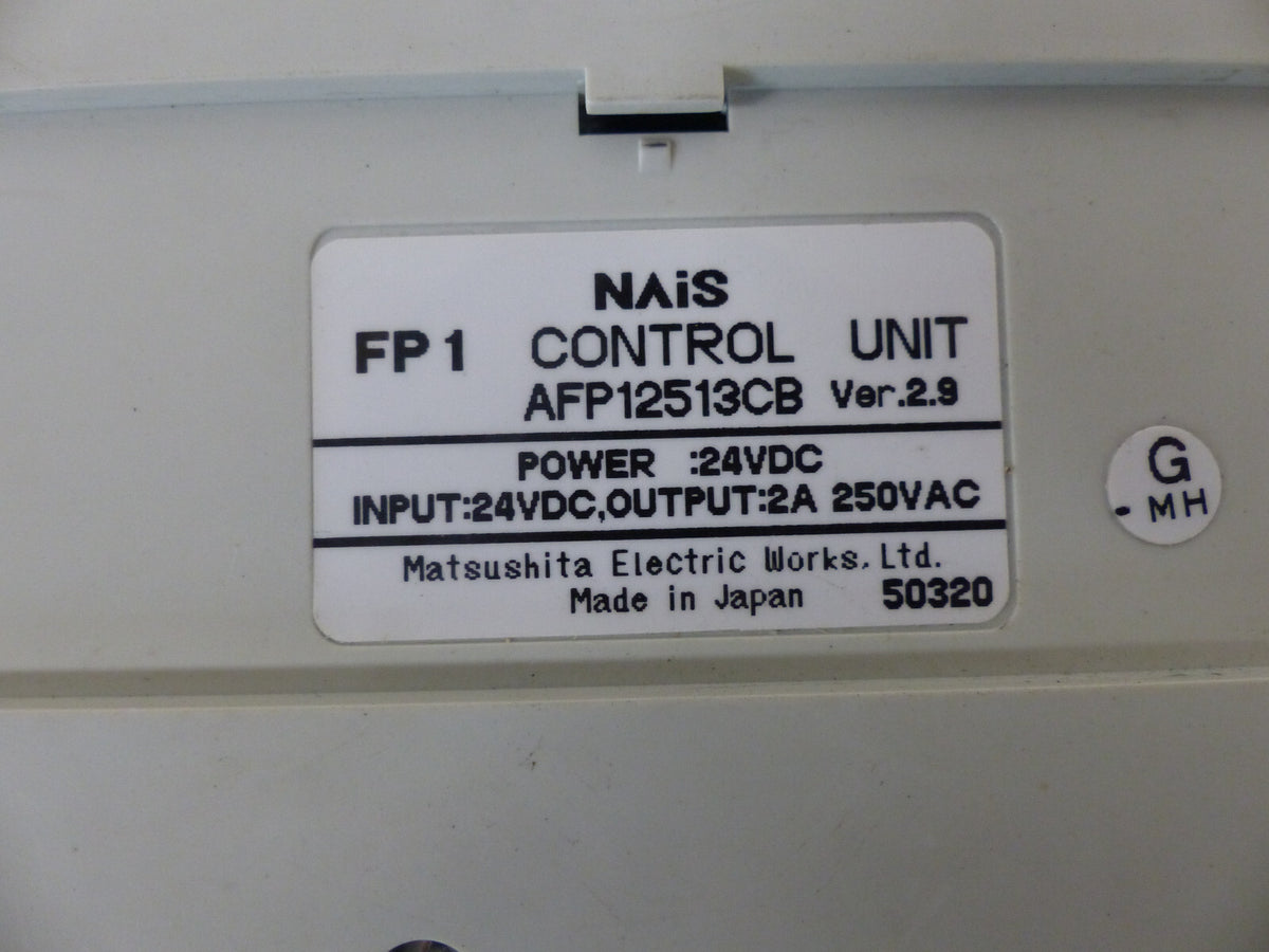 NAIS CONTROL UNIT FP1-C56 AFP12513CB