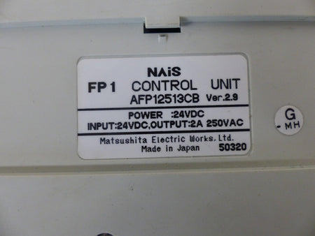 NAIS CONTROL UNIT FP1-C56 AFP12513CB