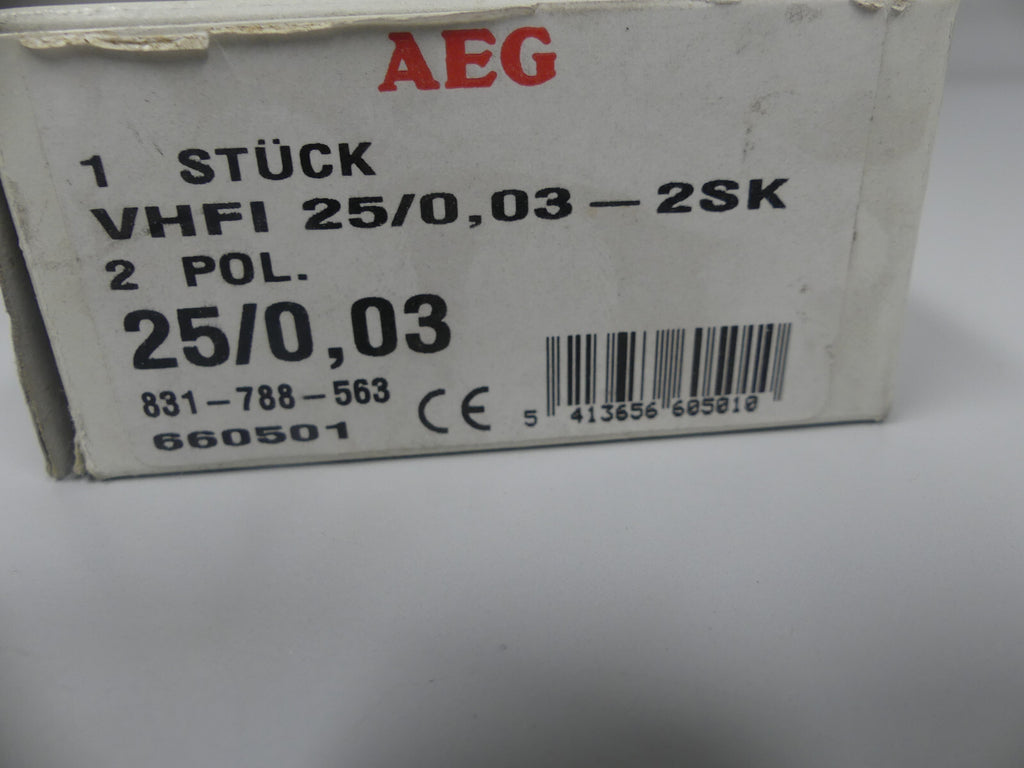 AEG VHFI 25/0,03-2SK