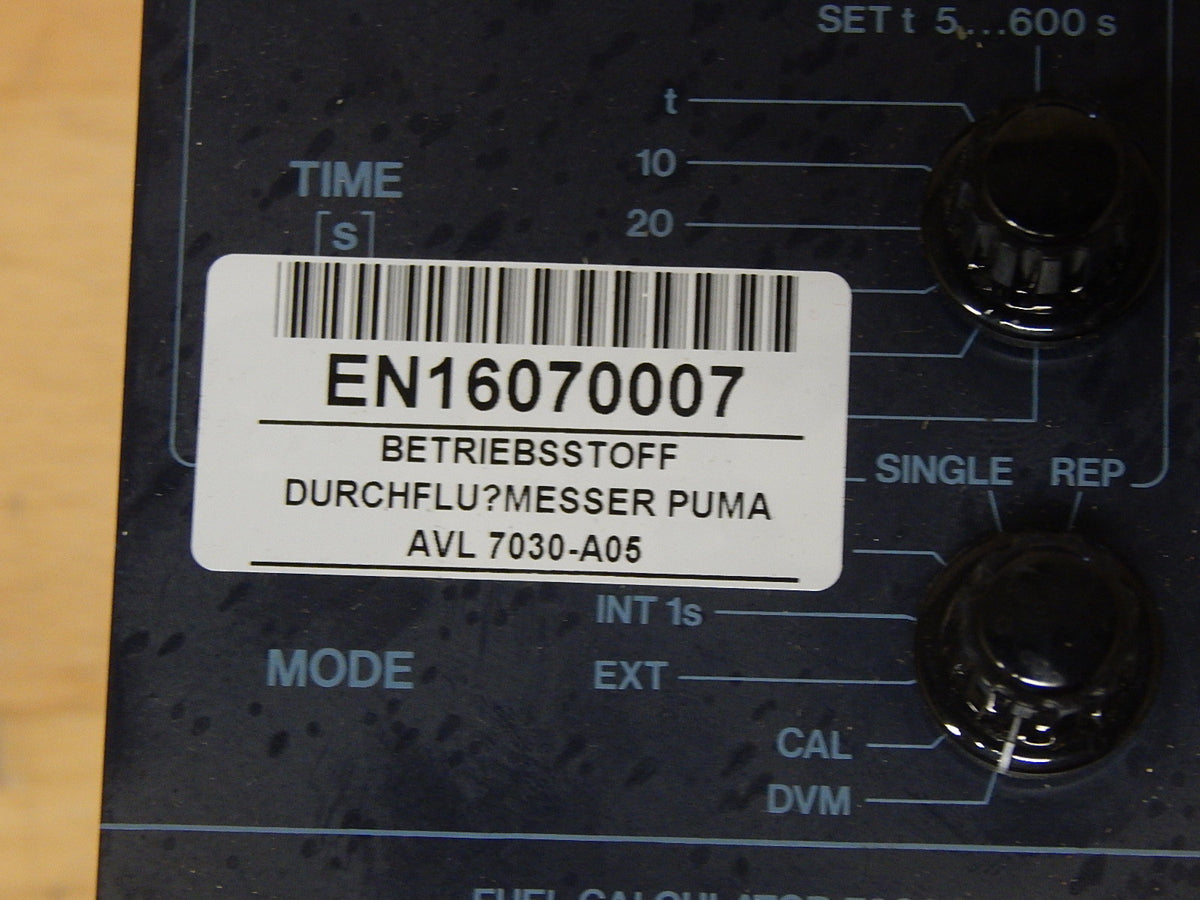 AVL  Fuel Calculator (Durchfluss Messer) Control Board Card  7030-A05