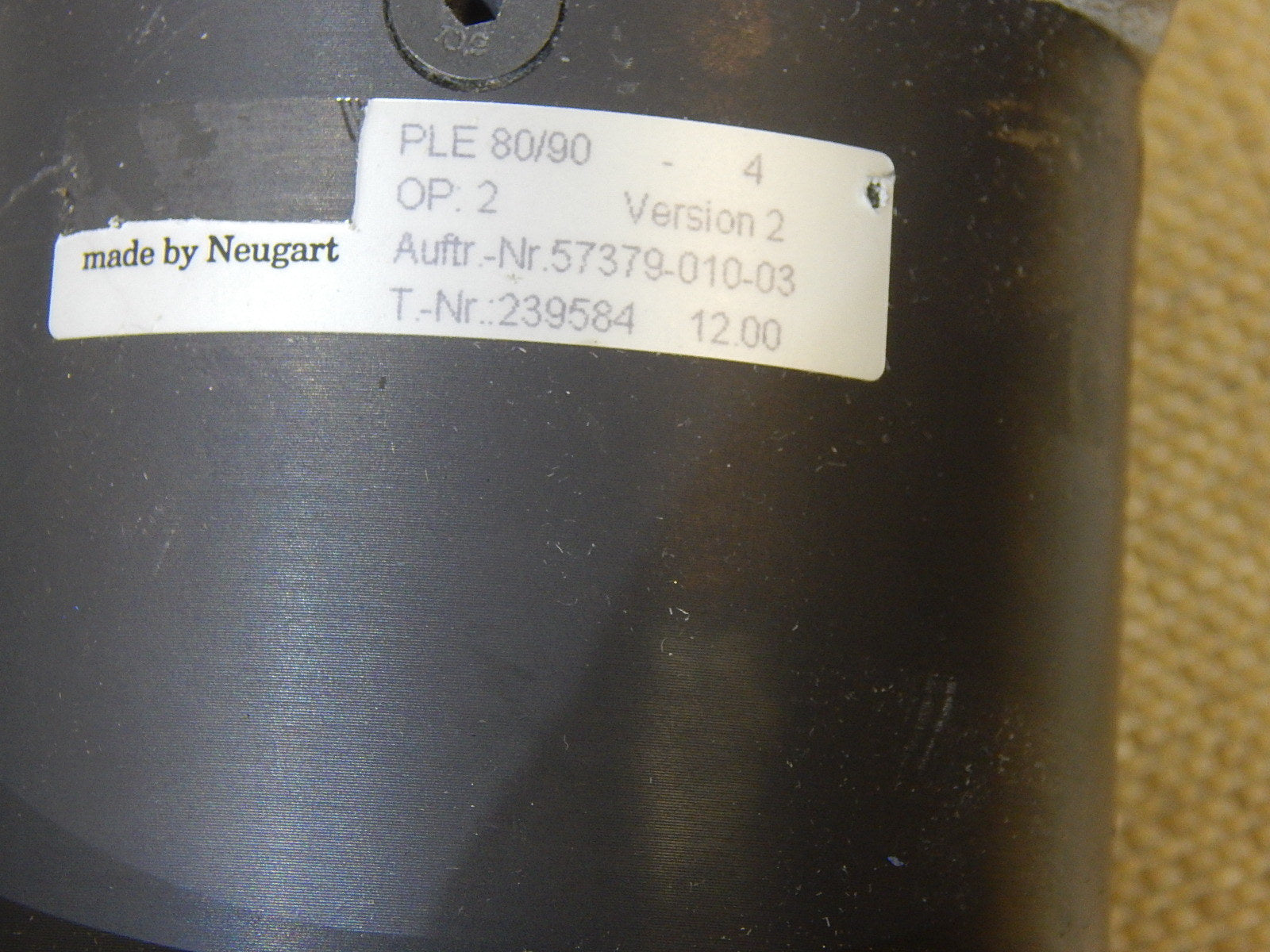 NEUGART PLE80/90  4  OP:2 Version 2  PLANETENGETRIEBE