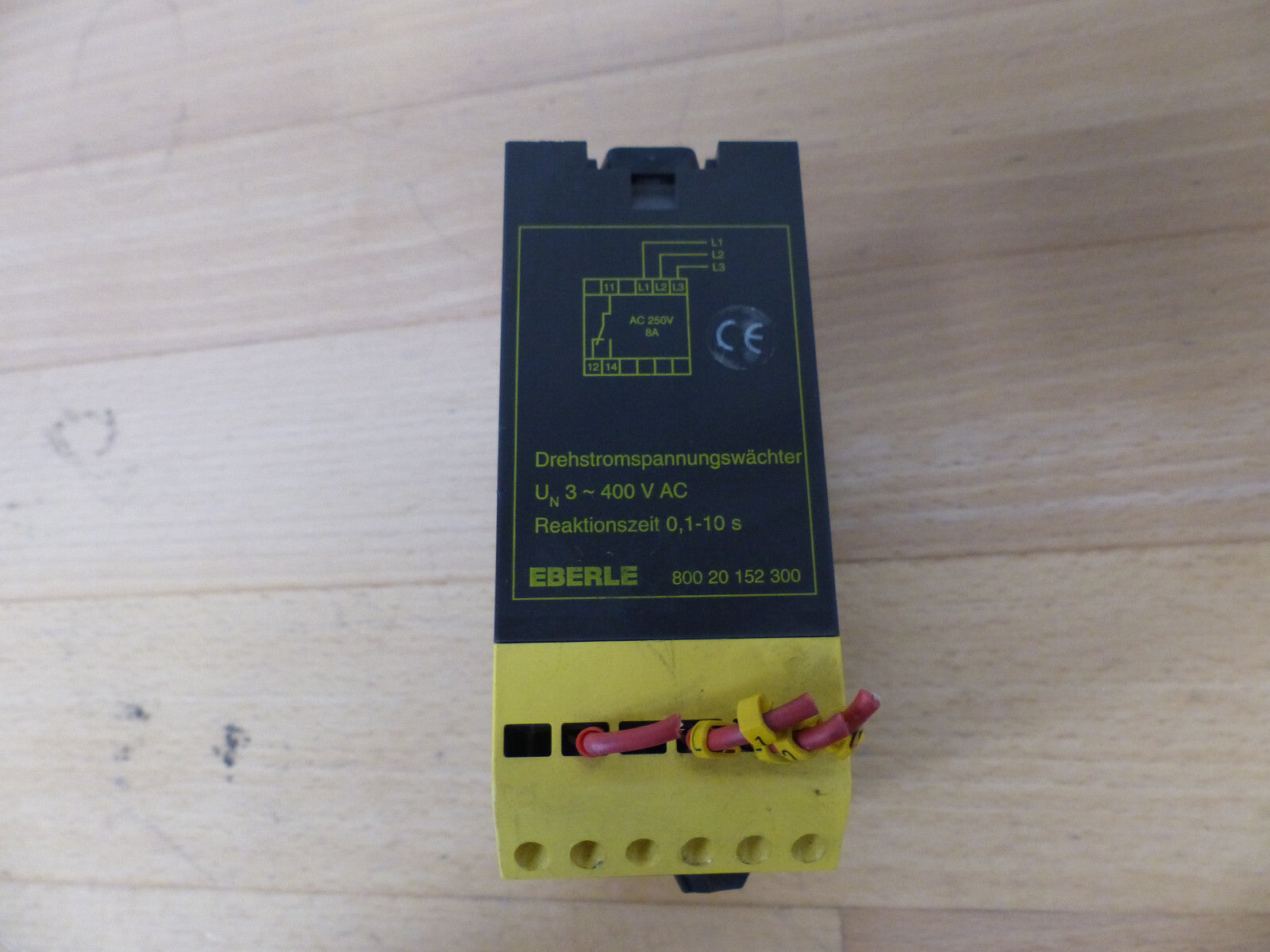 EBERLE DREHSTROMSPANNUNGSWÄCHTER UN3 400 V AC