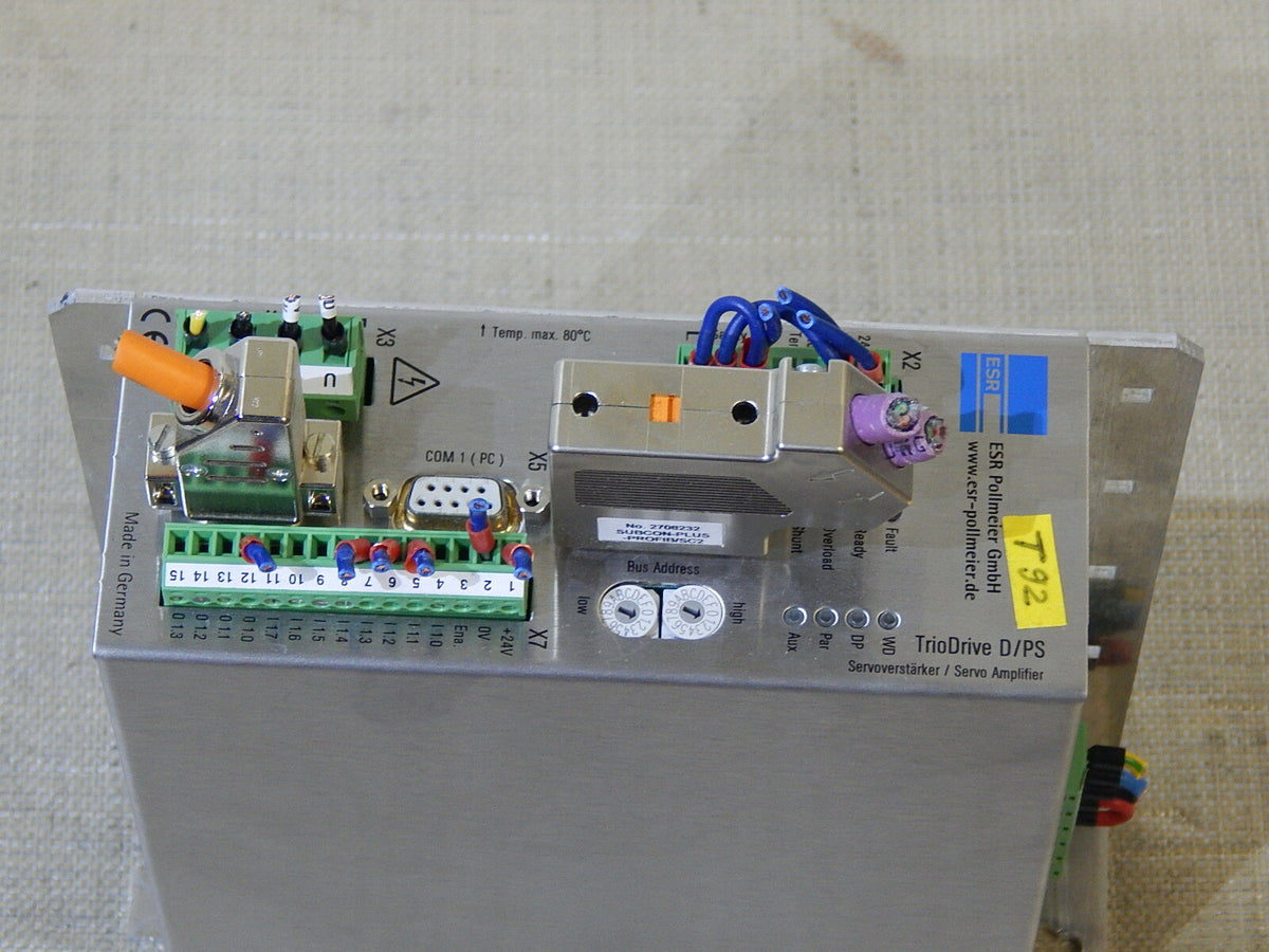  ESR Pollmeier AC Servoregler BN 6756.4275, TrioDrive D/PS B1-R1-A2-F5-K1 320V 