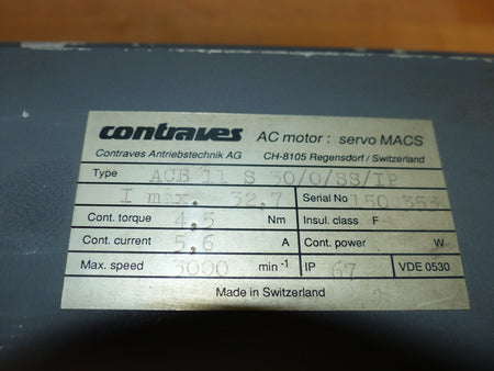 contraves ACB11S30 l 0/SS/IP used s.Bilder