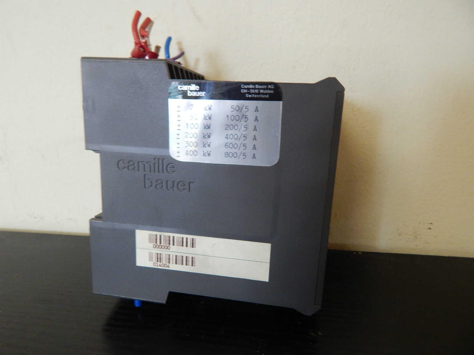 Camille Bauer SINEAX PQ502-34B1 G391 00K0 50 Messumformer Wandler