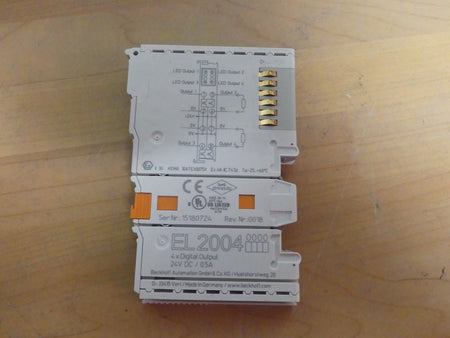 4xBeckhoff EL2004 Neue onhe Verpackung