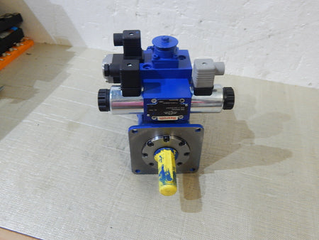  Rexroth Hydraulikmotor GMRP 160W21/MA1-22G24-01S+4WE 6 E62/EG24K4  unused 