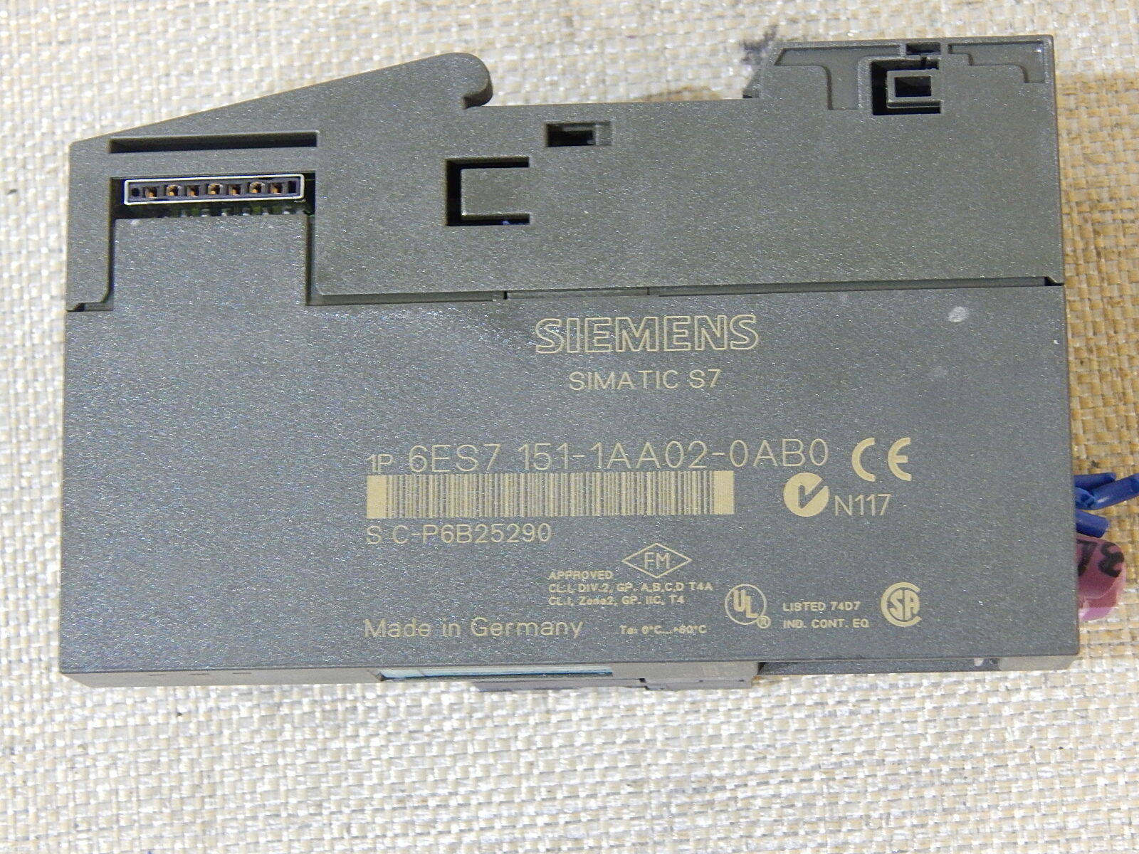  Siemens 6ES7151-1AA02-0AB0 Interface-Modul 6ES7 151-1AA02-0AB0 Used