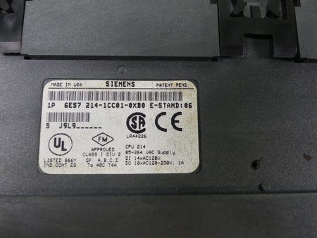 SIEMENS Simatic S7-200  6ES7 214-1CC01-0XB0  6ES7214-1CC01-0XB0