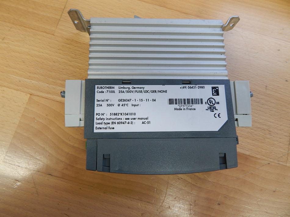 EUROTHERM 7100L 25A Thyristorsteller  