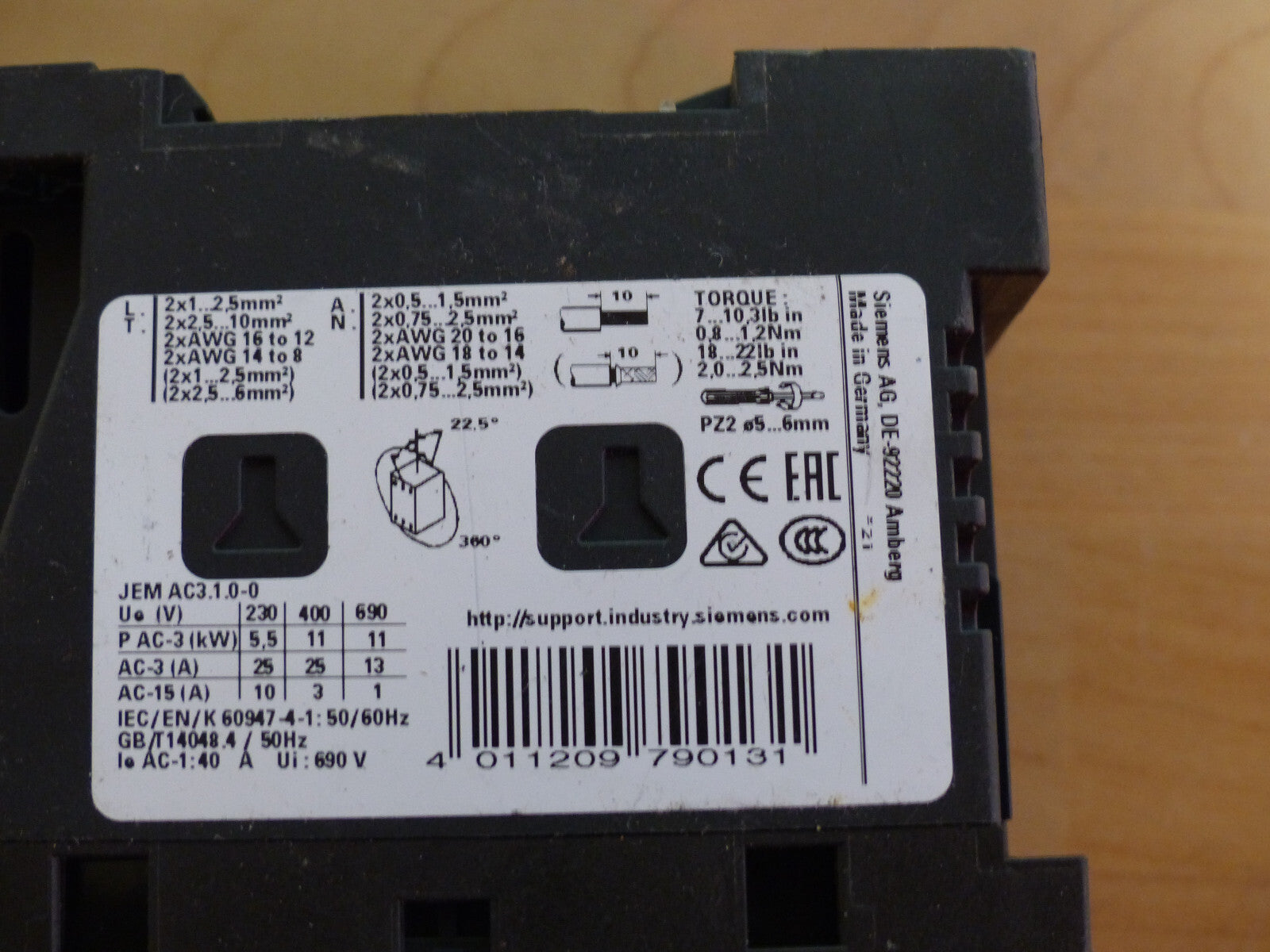 Siemens 3RT2026-1BB40