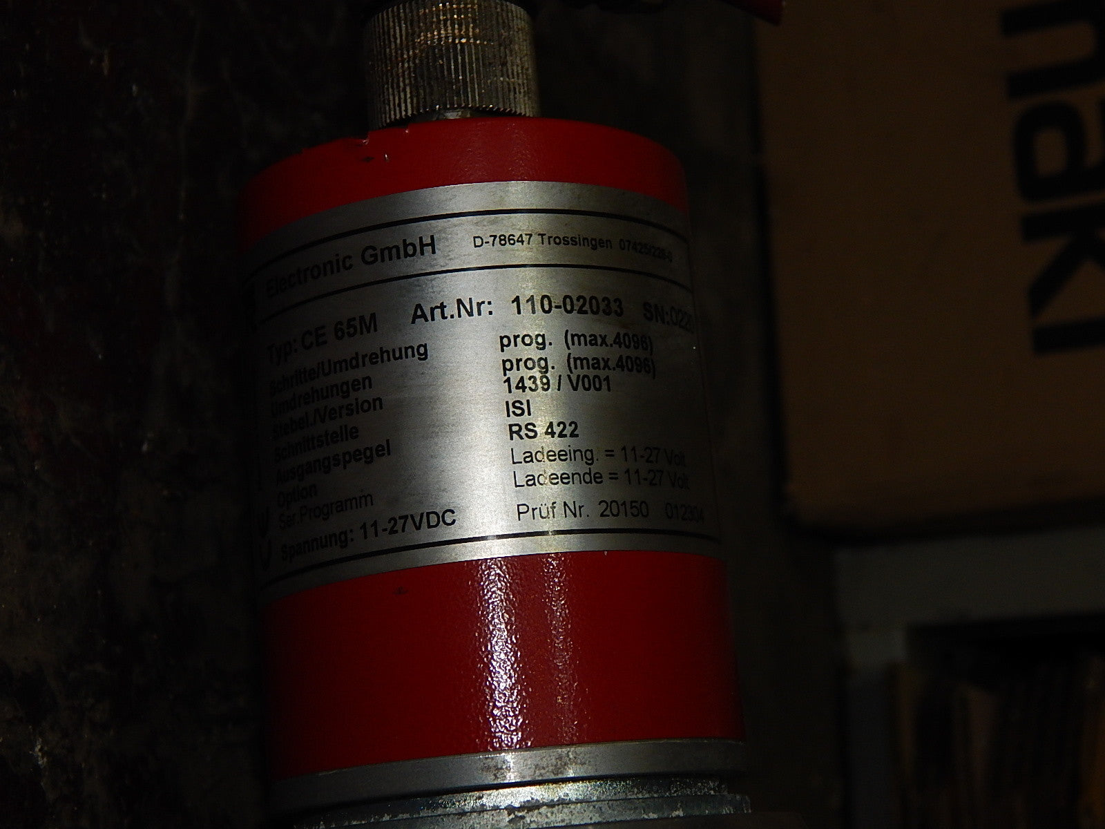 ALLEN-BRADLEY AC SERVO MOTOR 1326AB-B515G-21-K5/163499+TR Drehgeber+Getriebe
