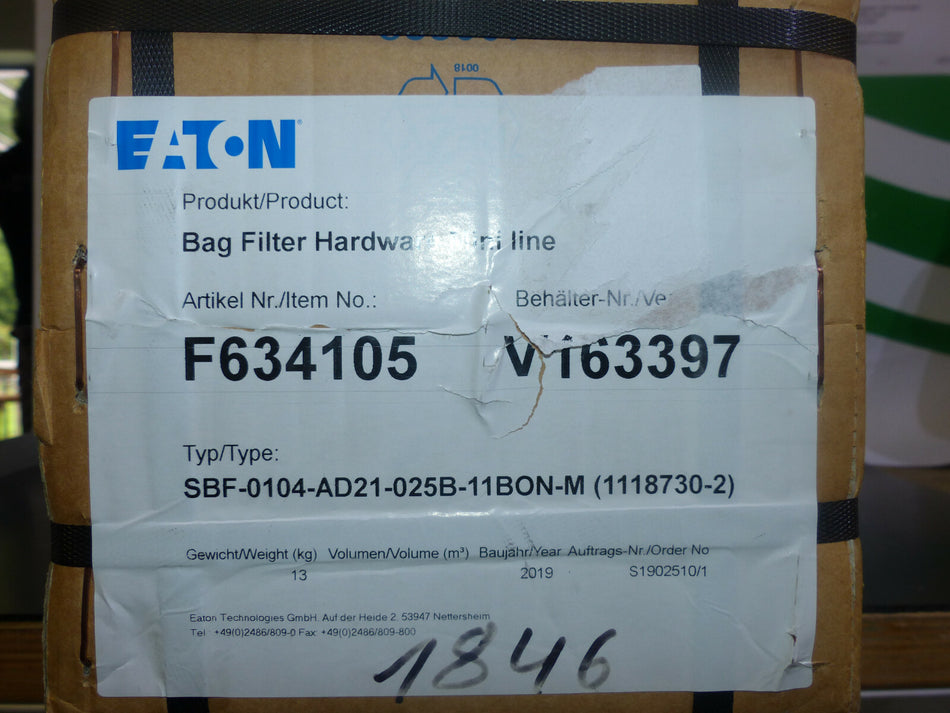 EATON SBF-0104-AD21-025B-11BON-M