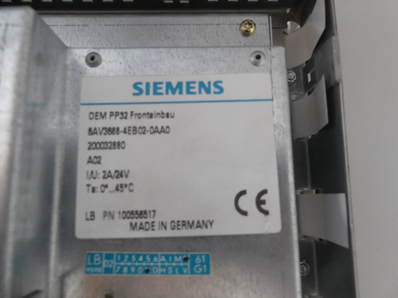 Siemens 6AV3688-4EB02-0AA0