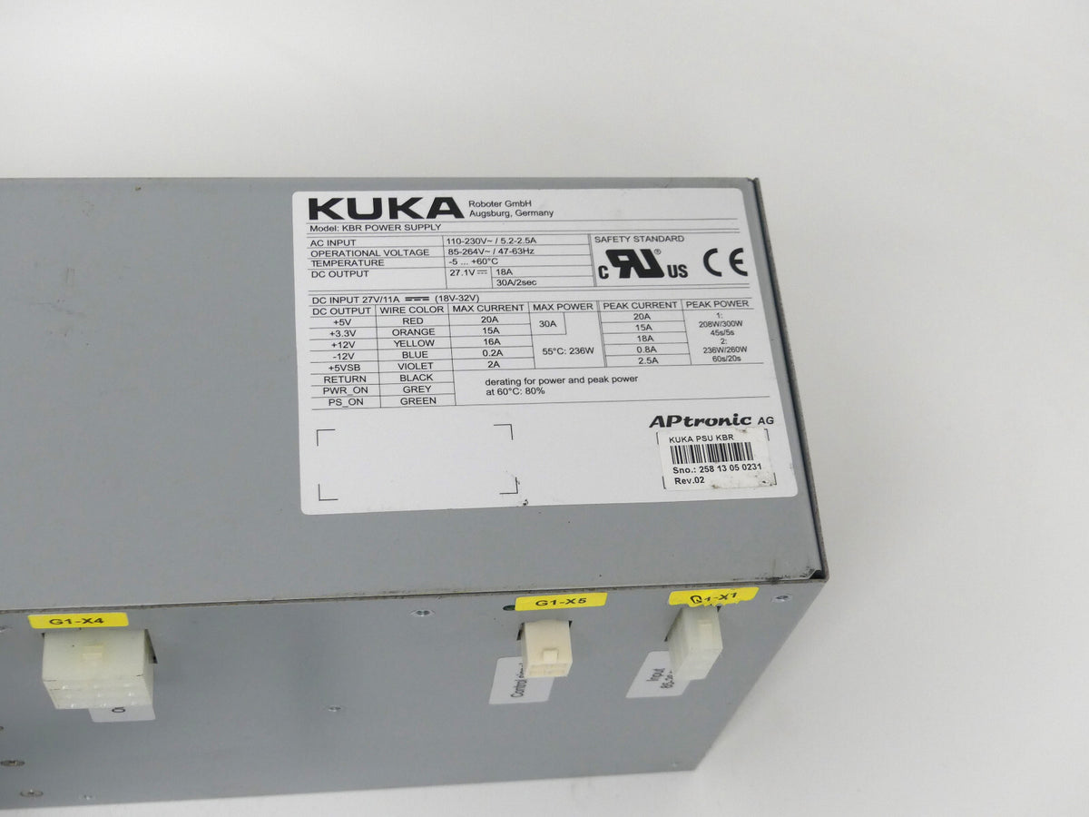 KUKA model:KBR POWER SUPPLY