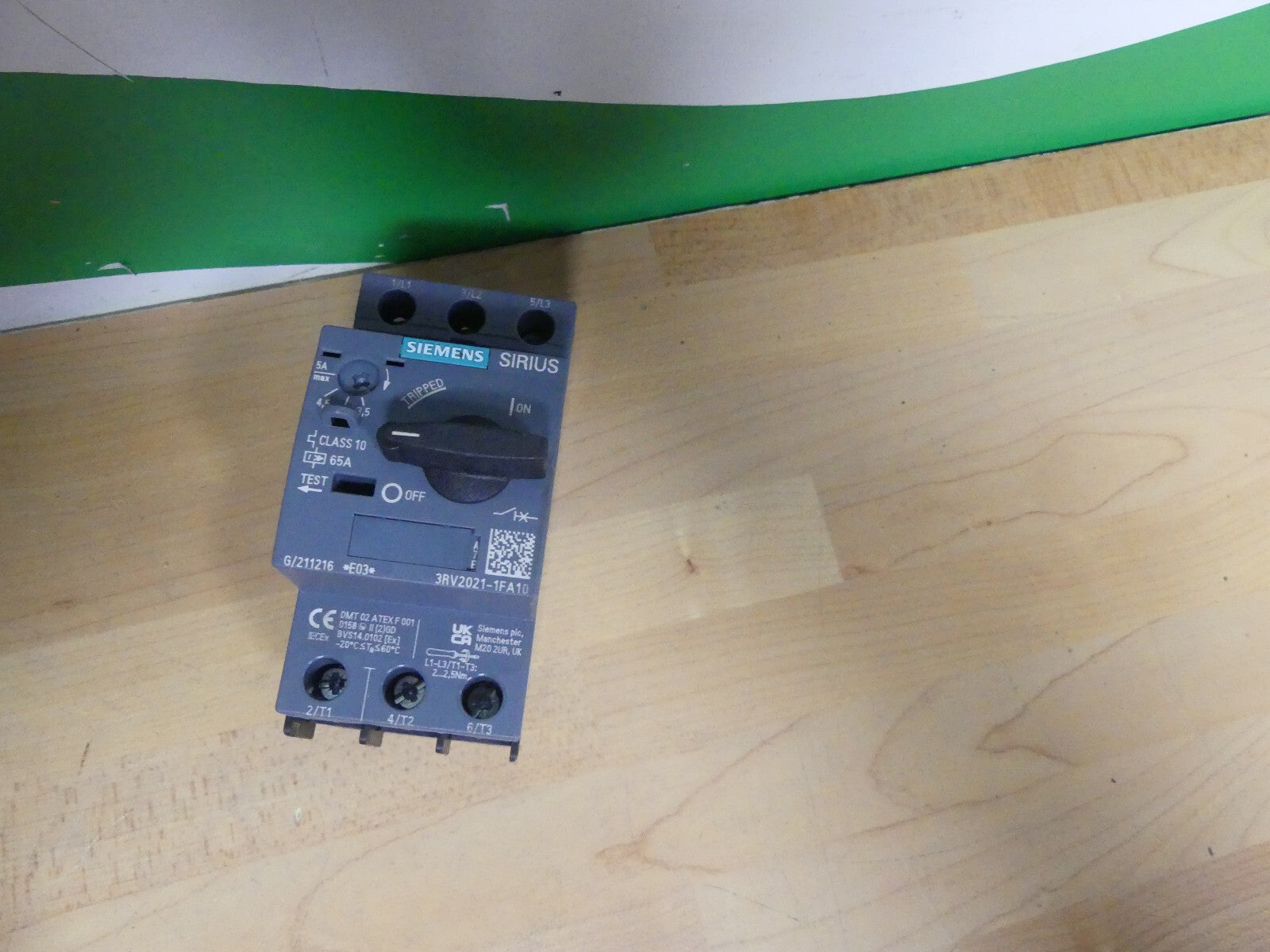 Siemens Sirius Leistungsschalter 3RV2021-1FA10