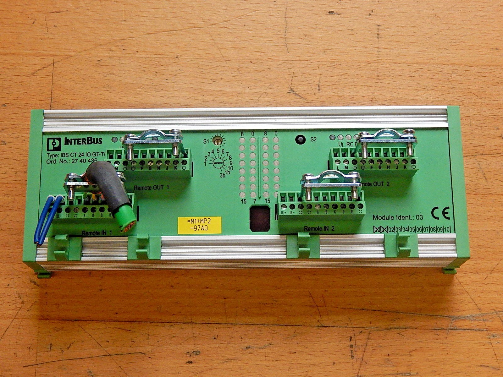 PHOENIX CONTACT - Koppelmodul - IBS CT 24 IO GT-T/NPF - 2740436 Used