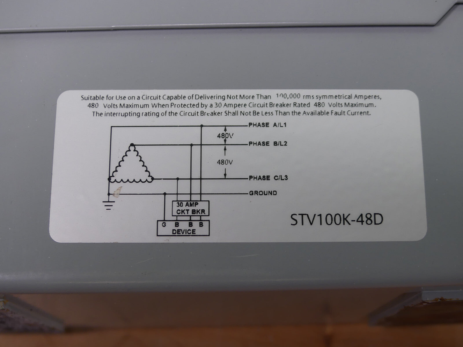 Emerson STV100K-48D / STV100K48D Surge Protective Device  s.Bilder