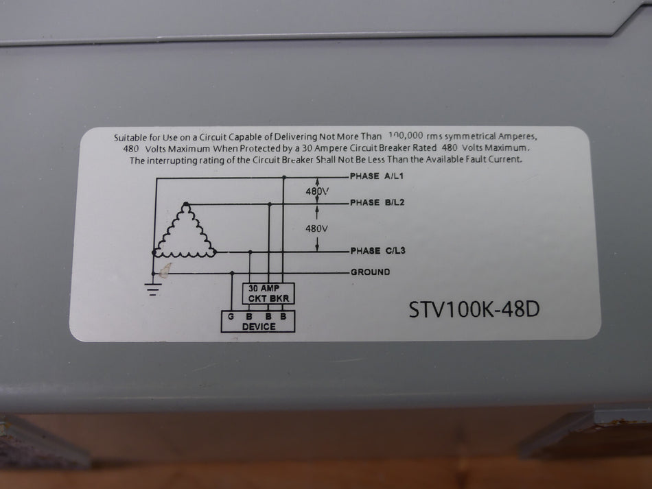 Emerson STV100K-48D / STV100K48D Surge Protective Device  s.Bilder