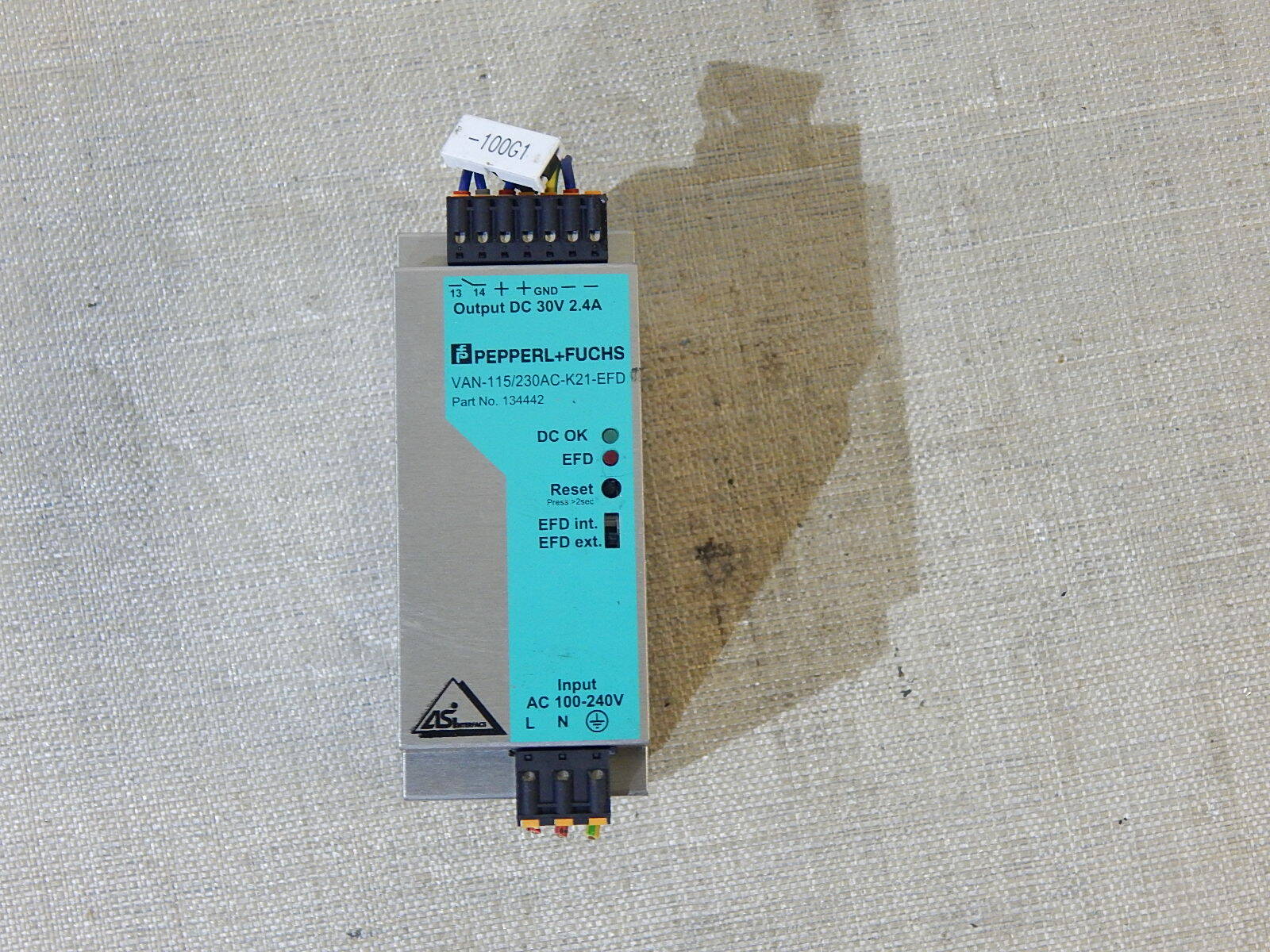 Pepperl+Fuchs VAN-115/230AC-K21-EFD / 134442 Power Supply