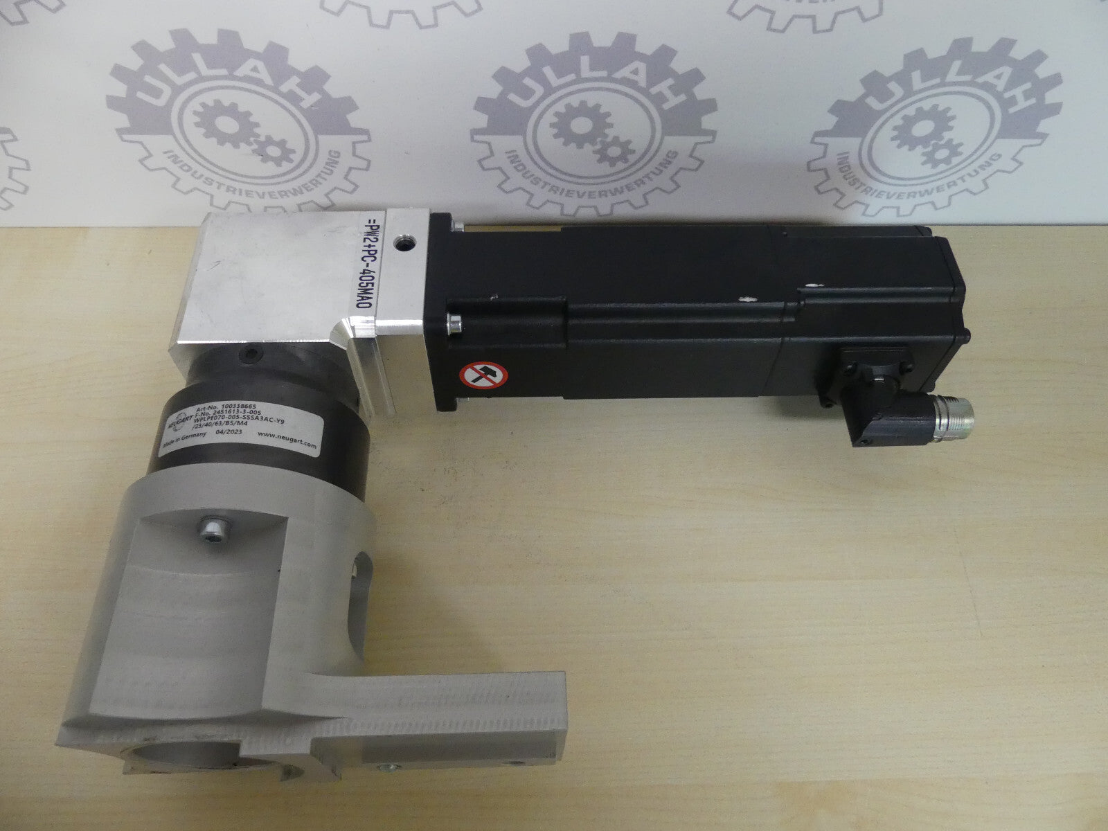 REXROTH MS2S03-COBYN-IMHG1-NNDNN-NN + NEUGART GETRIEBE WPLPE070-005-SSSA3AC-Y9