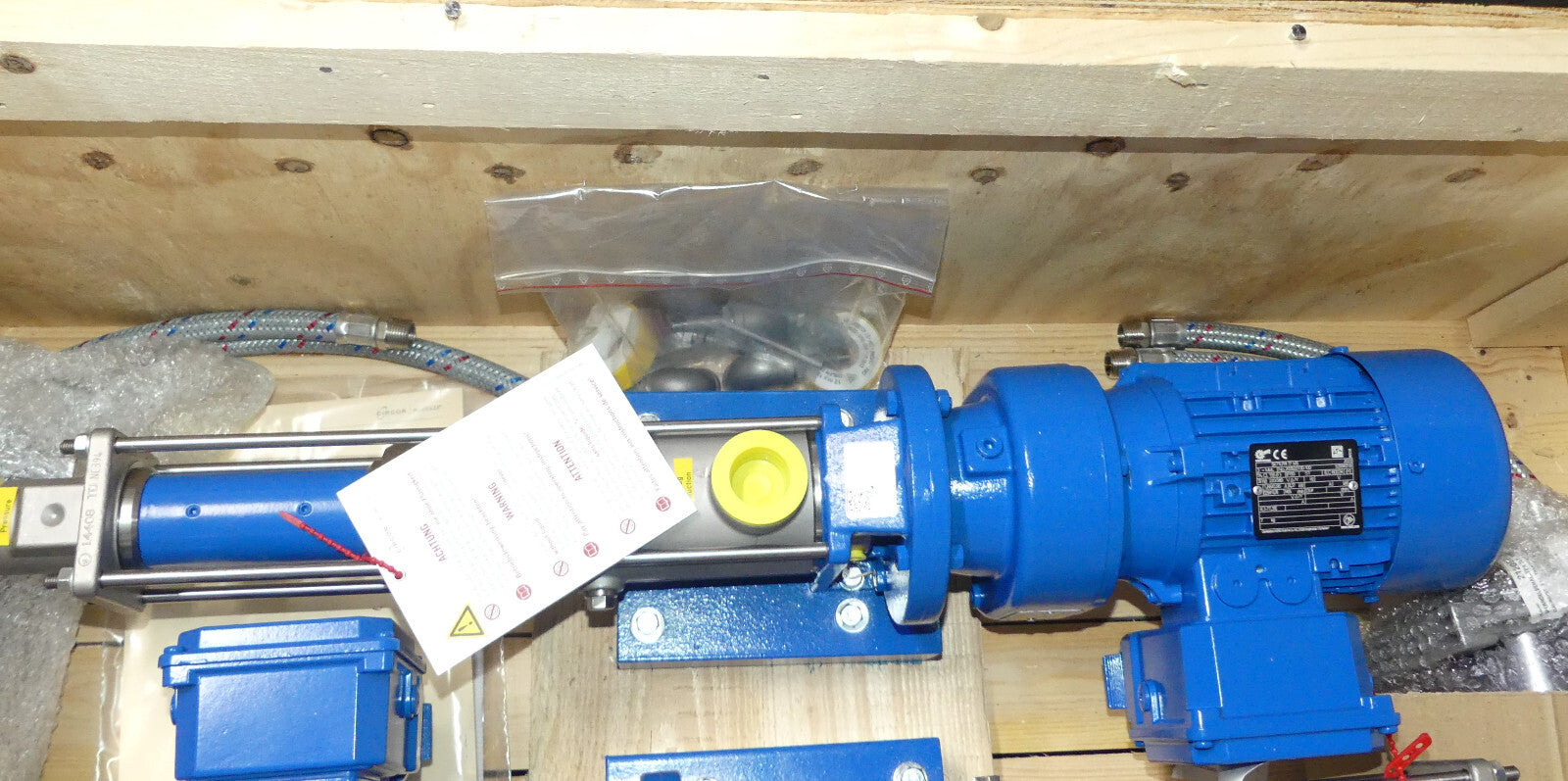 ALLWEILER  AEB2N3-DX  Exzenterschneckenpumpe MIT NORD MOTOR SK71LP/4TFMS