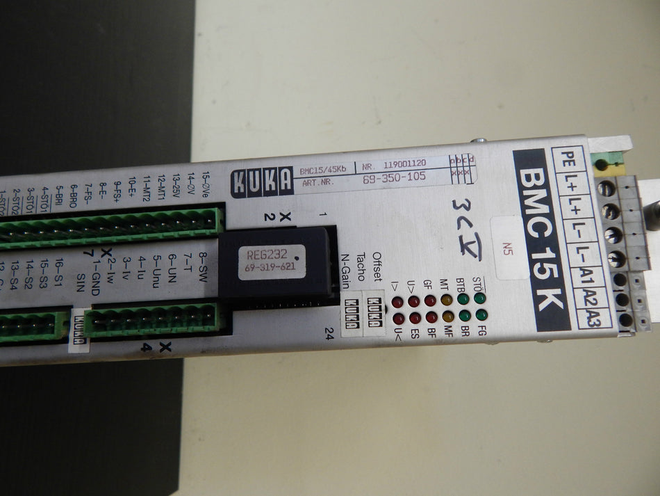 KUKA BMC15K BMC15/45Kb Art.: 69-350-105 Servo-Drive