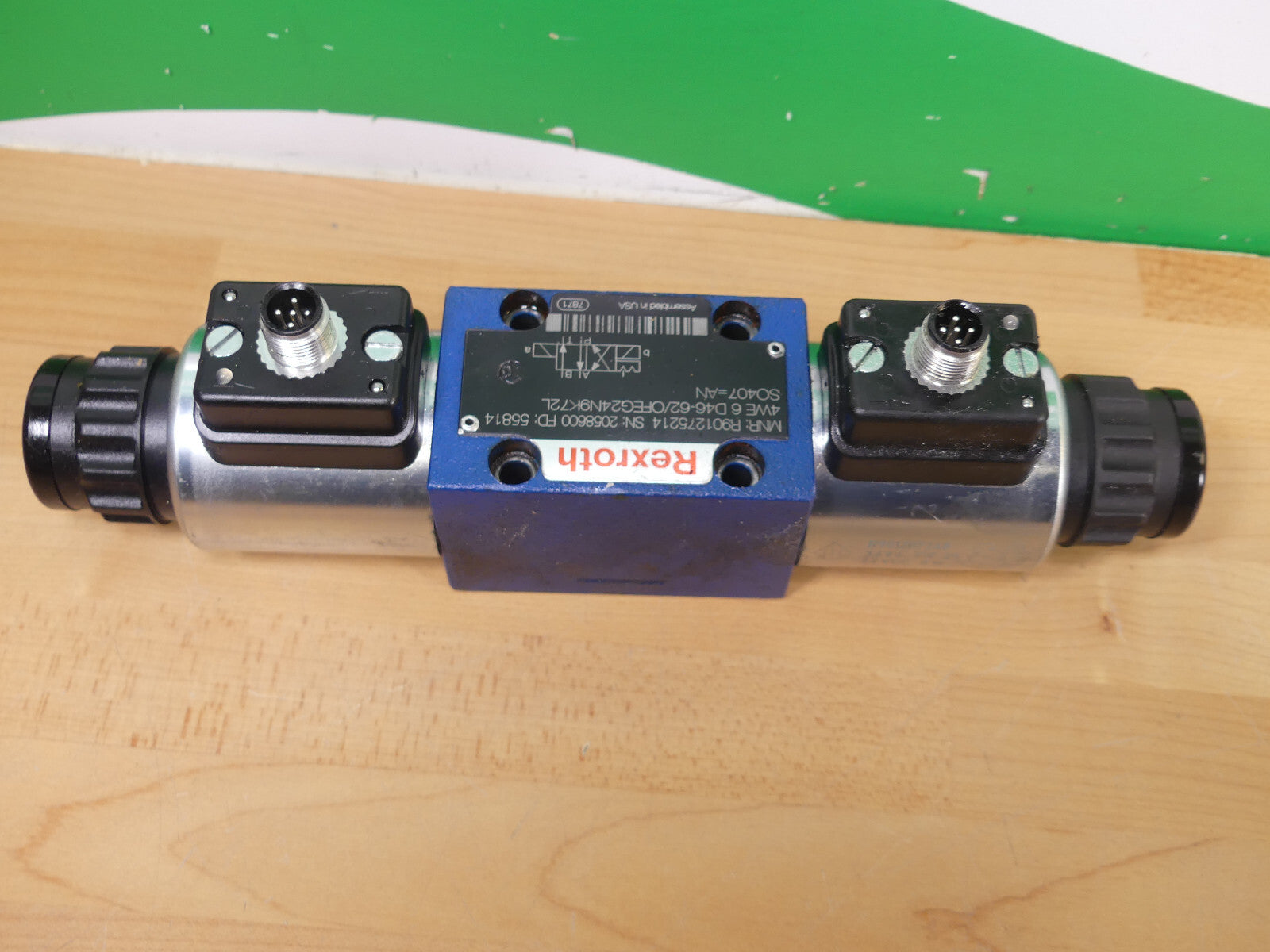 Rexroth R901235381 Wegeventil 4WE 6 D46-62/OFEG24N9K72L SO407=AN