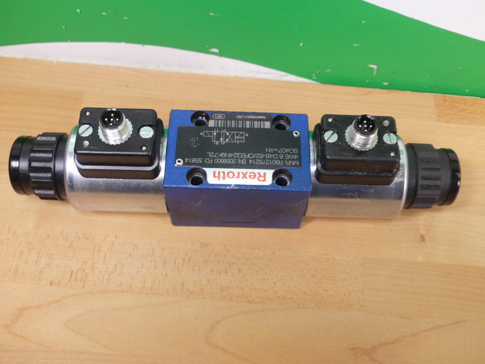 Rexroth R901235381 Wegeventil 4WE 6 D46-62/OFEG24N9K72L SO407=AN