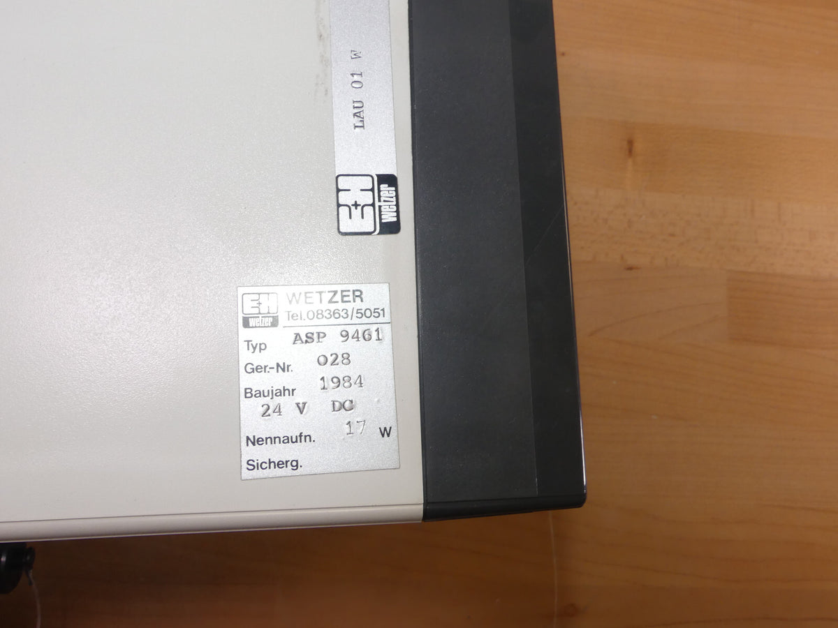 ENDRESS & HAUSER Wetzer ASP 9461