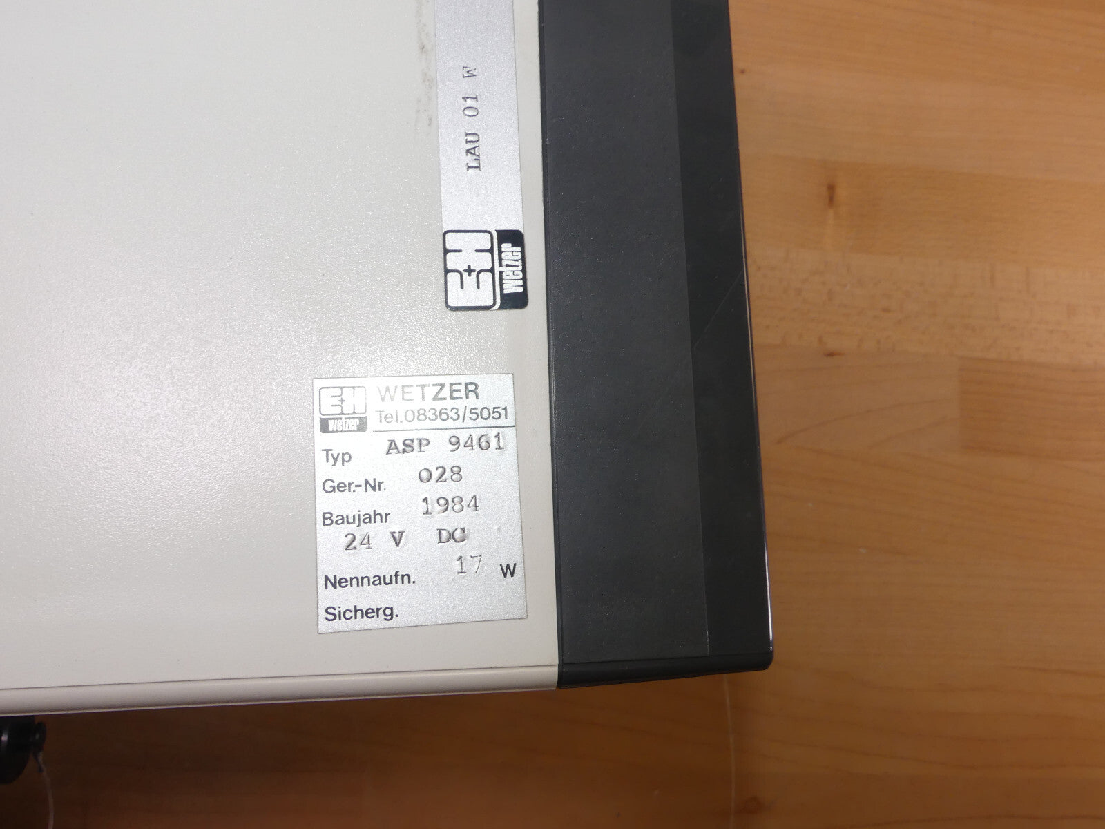 ENDRESS & HAUSER Wetzer ASP 9461